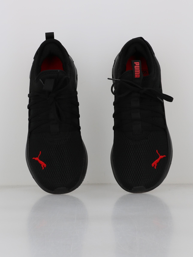 Baskets carson fresh noir rouge homme - Puma