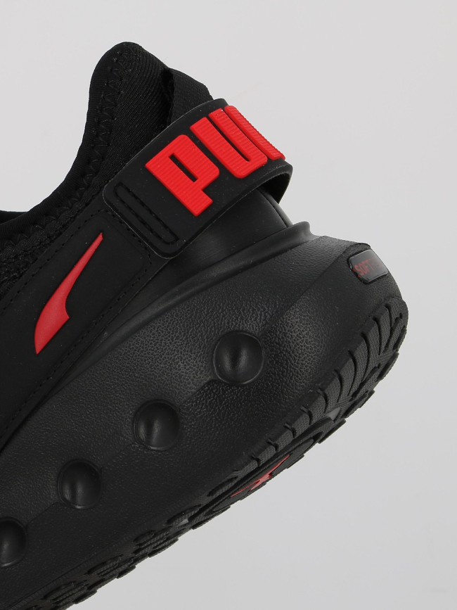 Baskets carson fresh noir rouge homme - Puma