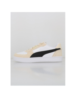Baskets caven 2 lux blanc beige noir homme - Puma