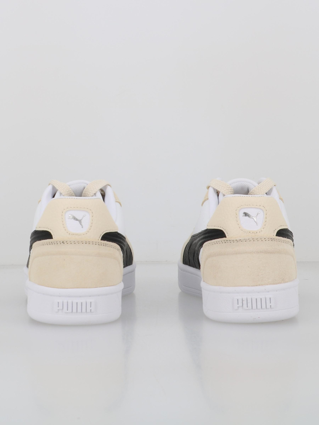 Baskets caven 2 lux blanc beige noir homme - Puma