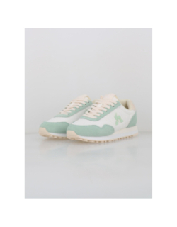 Baskets astra 2 vert blanc femme - Le Coq Sportif