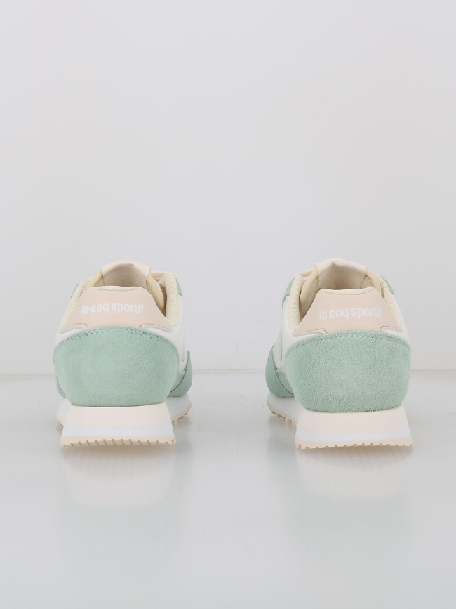 Baskets astra 2 vert blanc femme - Le Coq Sportif