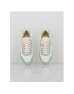 Baskets astra 2 vert blanc femme - Le Coq Sportif