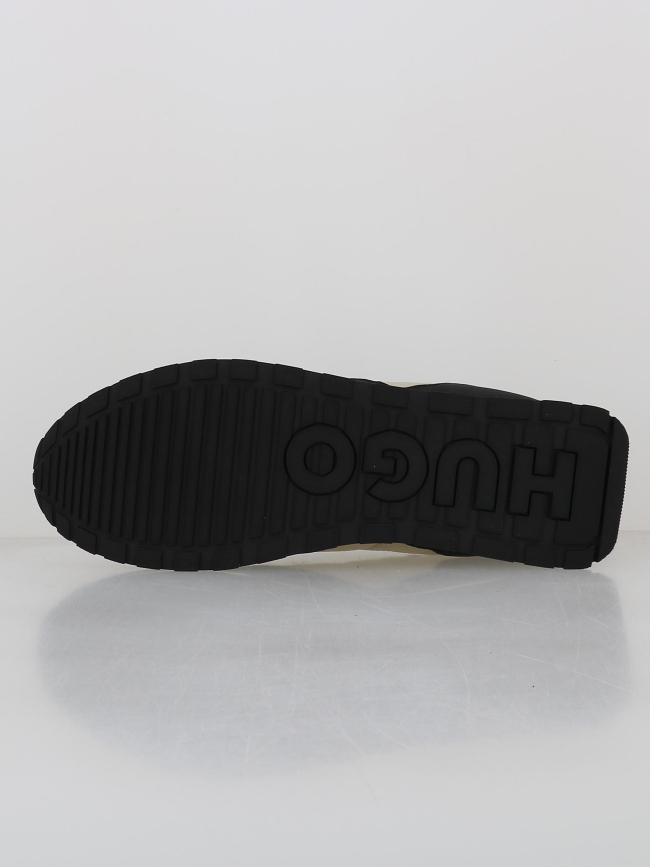 Baskets icelin runn puny beige noir homme - Hugo