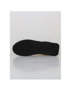 Baskets icelin runn puny beige noir homme - Hugo