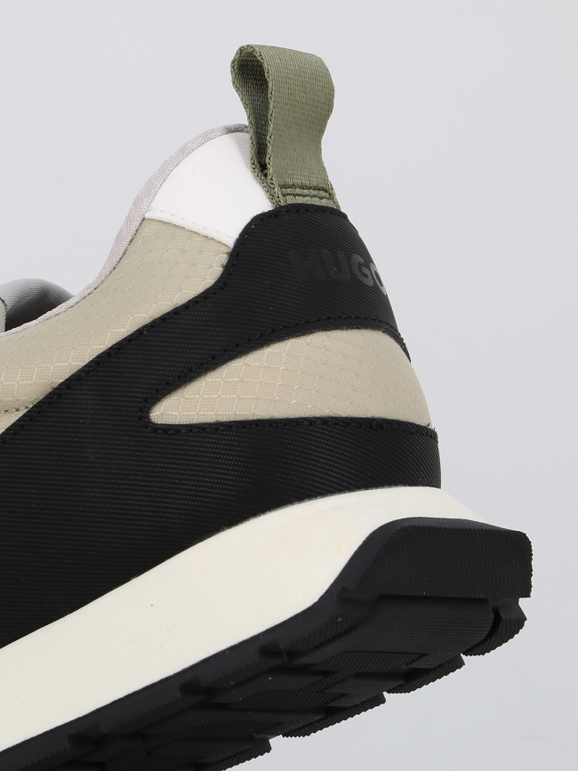 Baskets icelin runn puny beige noir homme - Hugo