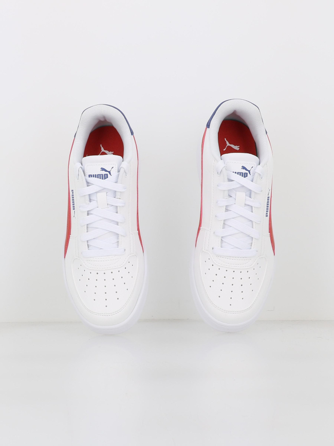 Baskets caven 2 blanc rouge enfant - Puma