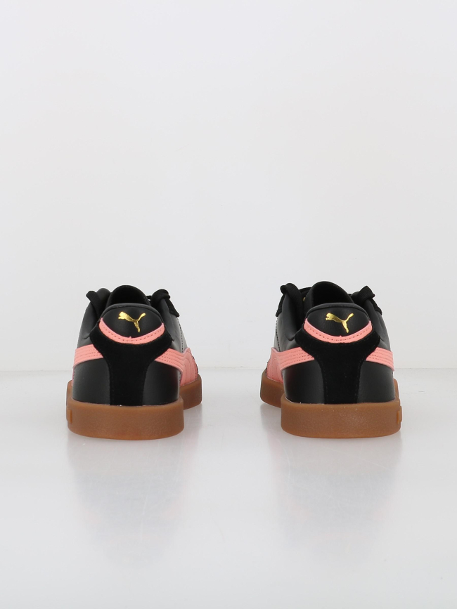 Baskets en cuir club II era noir rose femme - Puma