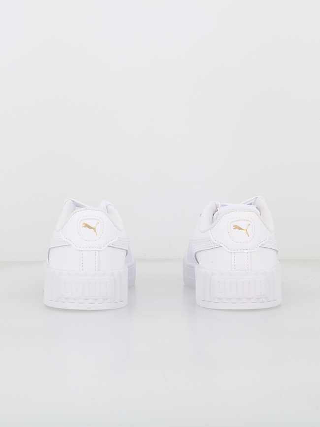 Baskets en cuir carina 3.0 blanc femme - Puma