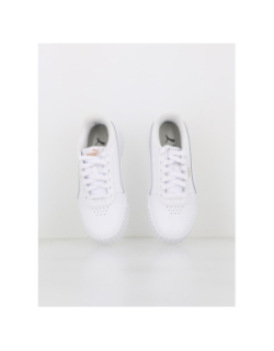 Baskets en cuir carina 3.0 blanc femme - Puma