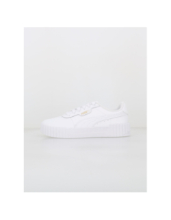 Baskets en cuir carina 3.0 blanc fille - Puma