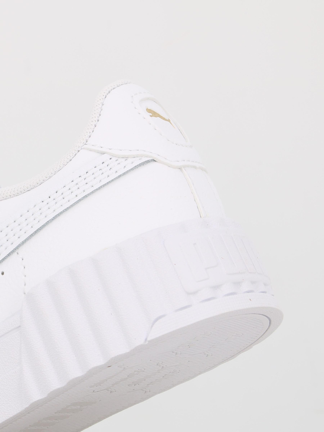 Baskets en cuir carina 3.0 blanc fille - Puma
