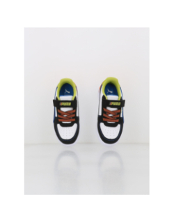 Baskets à scratch caven 2.0 starblitz ps blanc bleu enfant - Puma