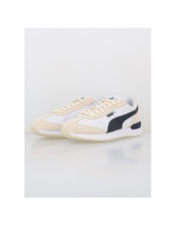 Basket R78 wind nylon blanc et bleu marine homme - Puma