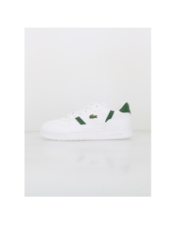 Baskets t-clip set blanc vert enfant - Lacoste