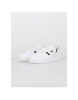 Baskets t-clip set blanc vert enfant - Lacoste