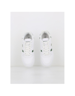 Baskets t-clip set blanc vert enfant - Lacoste