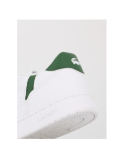 Baskets t-clip set blanc vert enfant - Lacoste