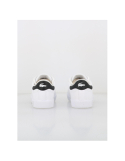 Baskets powercourt blanc noir enfant - Lacoste