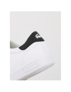 Baskets powercourt blanc noir enfant - Lacoste