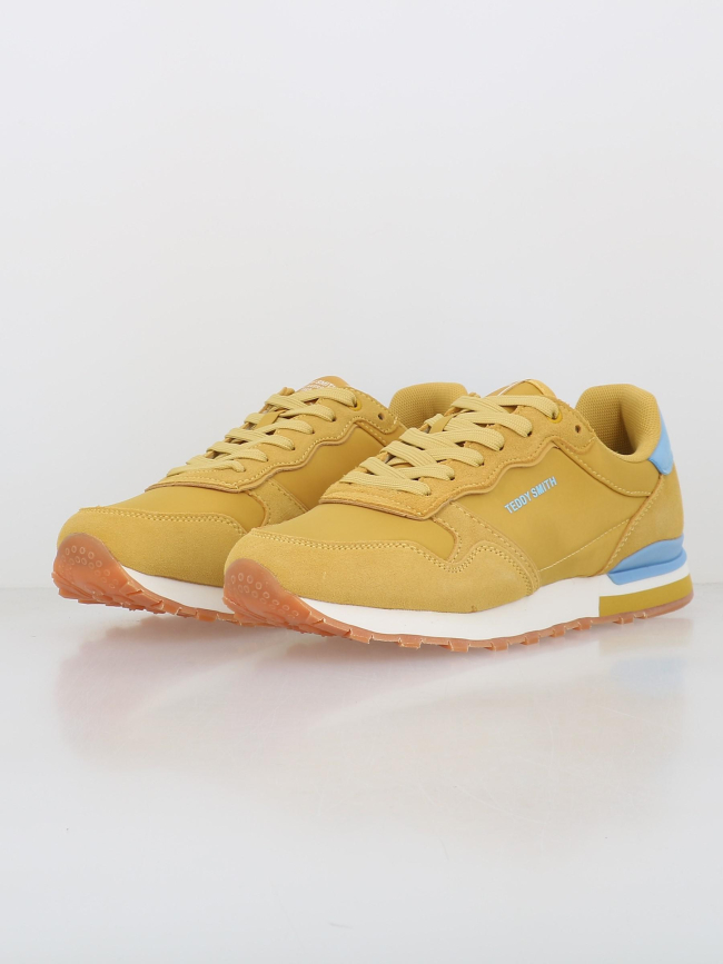 Baskets zapato cro jaune homme - Teddy Smith