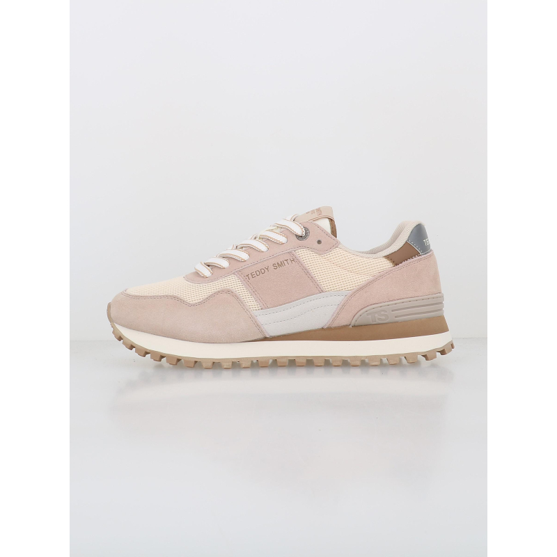 Baskets zapato cro beige homme - Teddy Smith