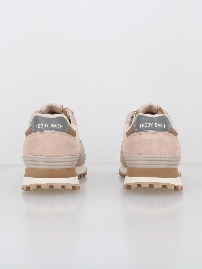 Baskets zapato cro beige homme - Teddy Smith