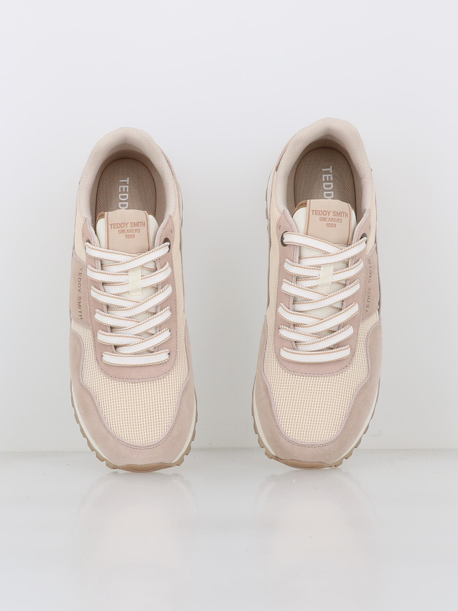 Baskets zapato cro beige homme - Teddy Smith