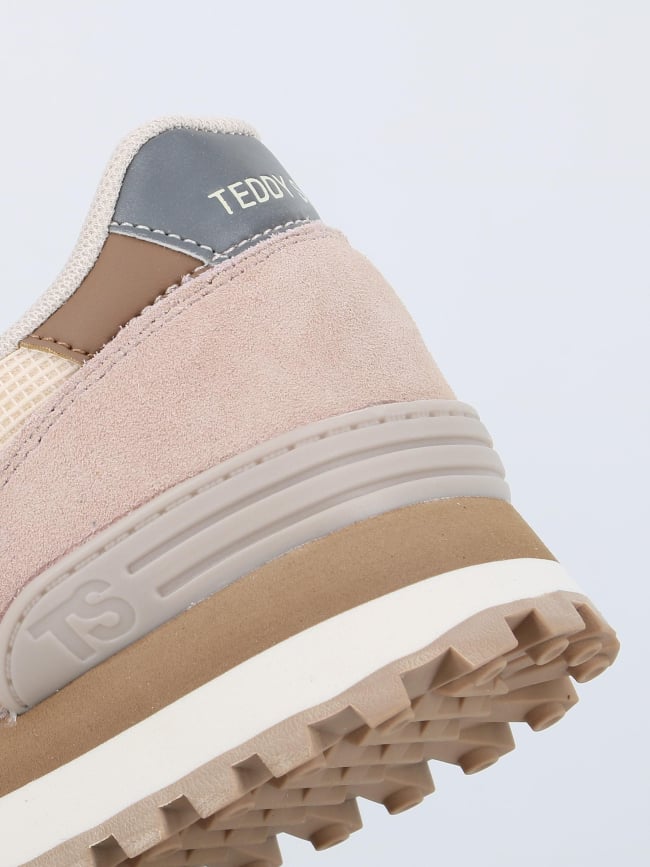 Baskets zapato cro beige homme - Teddy Smith