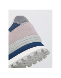 Baskets zapato cro gris bleu homme - Teddy Smith