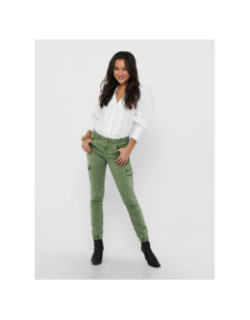 Pantalon cargo regular missouri vert femme - Only