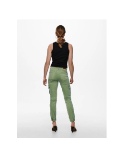 Pantalon cargo regular missouri vert femme - Only