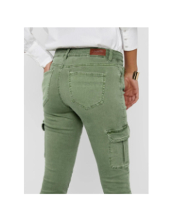 Pantalon cargo regular missouri vert femme - Only