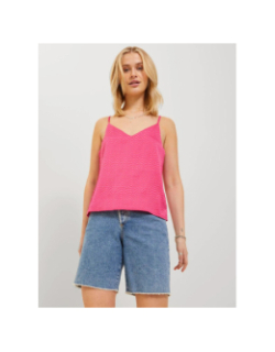 Débardeur effet satin jxmalia rose femme - JJXX