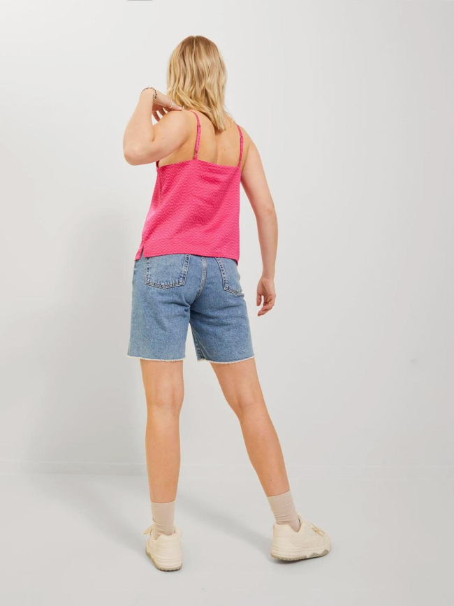 Débardeur effet satin jxmalia rose femme - JJXX