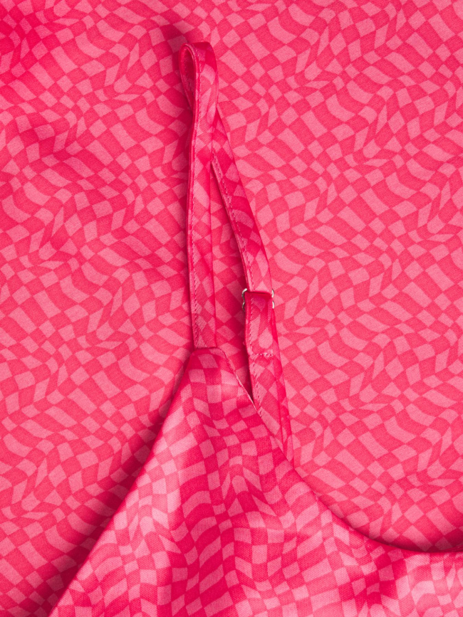 Débardeur effet satin jxmalia rose femme - JJXX