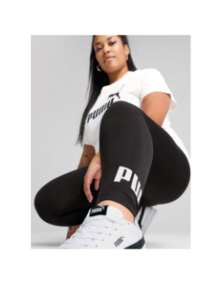 Legging essential no.1 logo noir femme - Puma