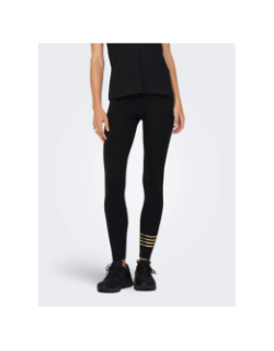 Legging de sport taille haute onpstrong noir femme - Only
