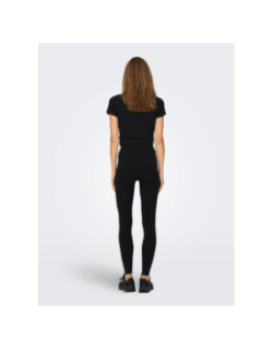 Legging de sport taille haute onpstrong noir femme - Only