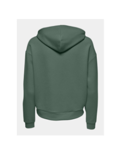Sweat à capuche plounge vert femme - Only Play