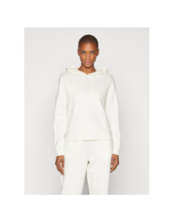 Sweat à capuche plounge blanc femme - Only Play