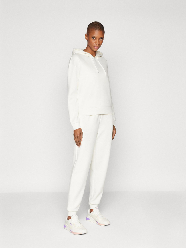 Sweat à capuche plounge blanc femme - Only Play