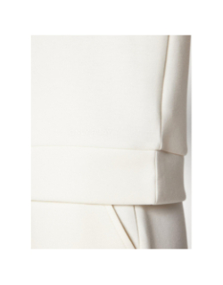Sweat à capuche plounge blanc femme - Only Play