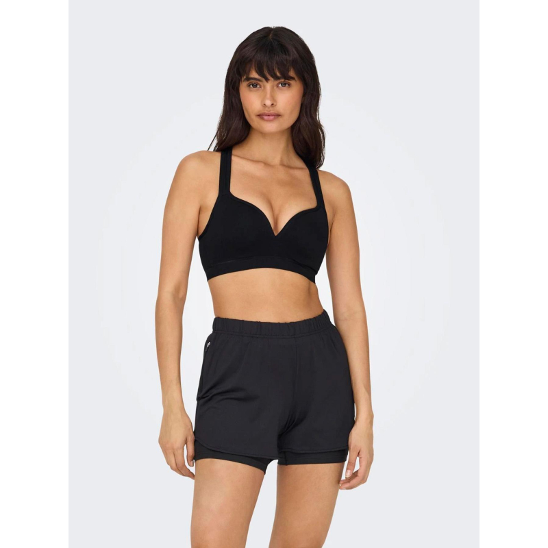 Brassières de sport onp martine noir femme - Only