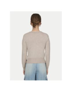 Gilet cardigan venice life beige femme - Only