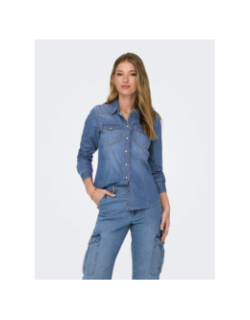 Chemise denim alexa bleu femme - Only