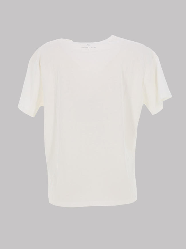 T-shirt eternal blanc femme - Teddy Smith