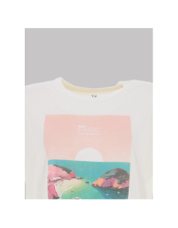 T-shirt eternal blanc femme - Teddy Smith