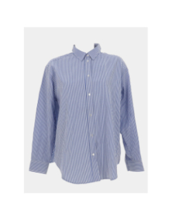 Chemise à rayures bleu et blanc femme - Teddy Smith