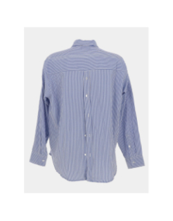 Chemise à rayures bleu et blanc femme - Teddy Smith